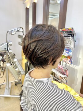ヘアアーク(HAIR arc) ショートボブ#京成大久保#京成津田沼#奏の杜#幕張本郷