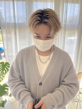 プリュム(plumu.) center part×high tone