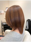 かっこいい立体感3Dカラーのレイヤーストレート
