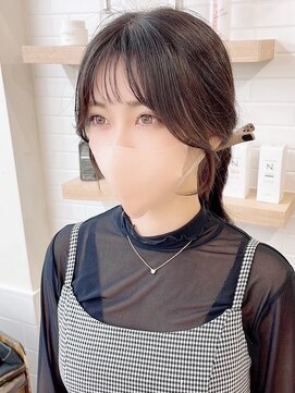 ネオリーブ クーロ(Neolive curro) 韓国前髪顔周り×美髪レイヤー[横浜/縮毛矯正/前髪縮毛矯正]