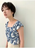 くせ毛生かしショート
