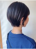 【morio原宿】耳かけショート 丸みショート