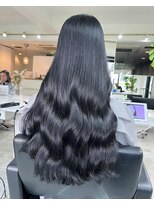 ブレンド 渋谷(BLend)&nbsp;グレージュマチルダボブインナーグレージュ 前髪