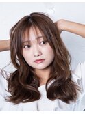ミディアム/ゆるふわ/レイヤー