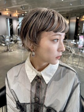 スクリーンギンザメゾン 銀座(SCREEN GINZA MAISON.) クラゲヘアー/小顔に見せるヘア/ココアベージュ/銀座