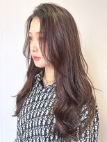 ジアン バイ ミルボン 西宮ガーデンズプラス(GIEN by milbon)&nbsp;ゆるふわカール/重めレイヤー/ココアブラウン/福原 浩一