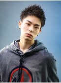 爽やか短髪アップバング【スパイキーモヒカン】