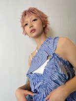 リアン(Lien) ツイストショート/ペールピンク
