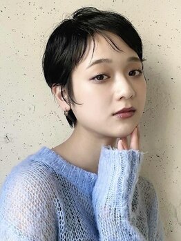 クリアオブヘアー リット(CLEAR of hair LiT)の写真/前髪や顔周りの動きがPointのショートスタイル！個性を活かしアナタだけの特別なStyleをご提案します◎
