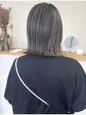 【Naoya】コントラストハイライト×切りっぱなしボブ