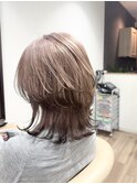 黒髪/ボブルフ/ネビージュ/小顔/ワンレン/幕張/髪質改善/前髪