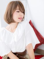 スペース 海浜幕張(spes) 海浜幕張/髪質改善/斜めバング☆似合わせカット☆カールボブg