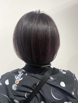 グルグル 新小岩店(GULGUL) ミニボブ×カシスピンク