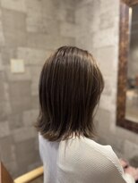 ヘアサロン アプリ(hair salon APPLI)&nbsp;オリーブベージュ/ミディアムボブ☆