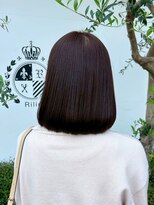 リリー(Rilie)&nbsp;艶髪/丸みミディアム/ココアブラウン
