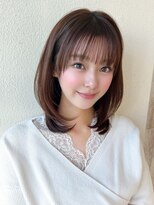 アフロート エル 大阪(AFLOAT L) 【20代30代】顔周りレイヤー/ココアベージュ/ショコラブラウン