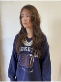 ロングパーマ