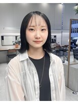 ジュリエッタ(giulietta)&nbsp;切りっぱなしボブ　地毛風カラー　グレージュ