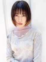 ソト 銀座(soto.)&nbsp;ハイライトカラー/くびれヘア/レイヤーパーマ/ミニボブ[銀座]