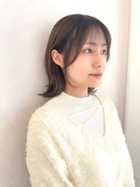ハルキ ミナト ジャパン フクオカ(HARUKI MINATO japan FUK)&nbsp;似合わせカット/顔まわり/前髪/ミディアムレイヤー