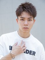 シティ(CITY) スパイキーベリーショートショートセンターパートガイルヘア