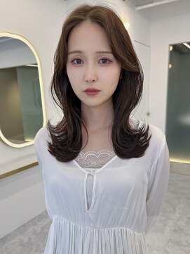 エトワール バイ ヴィンス(etoile by vince) 大人っぽくびれヘア/マロンベージュ