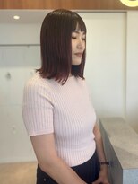 アニー(annie)&nbsp;ミディアムボブ×暖色カラー