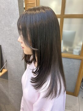 ◎ミディアムレイヤー×グレージュ