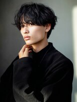 ホーミーズ 横須賀中央店(homies)&nbsp;ニュアンスパーマ 20代 束感 マッシュパーマ ウルフカット 30代