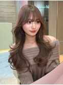 ♪2wayレイヤーカット/本場韓国ヘア/ブリーチ無しWカラー/大宮