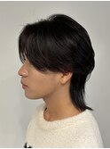 [MEN’S HAIR/波巻ツイストスパイラル/フェザーパーマ/伊勢崎]