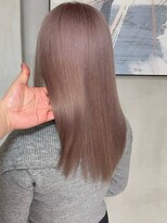 ネハス 名古屋栄店(nehus.)&nbsp;ブリーチハイライト髪質改善ダブルカラーレイヤーカット