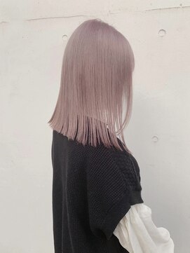 ペレ 渋谷(PELE) 着物ヘア/ダークアッシュ/ミディアムレイヤーカット/渋谷