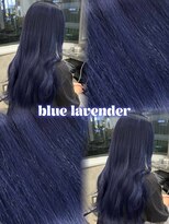 ユーフォリア 新宿店(Euphoria) 【Euphoria Miyu】ブルーラベンダー/ケアブリーチ1回/艶髪