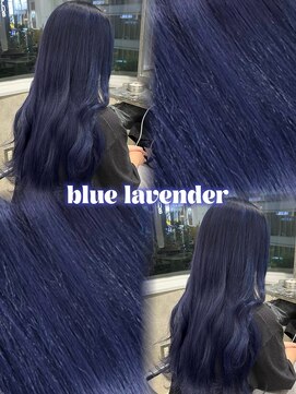ユーフォリア 新宿店(Euphoria) 【Euphoria Miyu】ブルーラベンダー/ケアブリーチ1回/艶髪