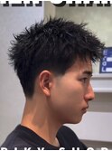 スパイキーショート/メンズ短髪/メンズショート