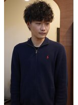 エディ(Edy)&nbsp;メンズマッシュツイストスパイラルパーマ韓国ヘア眉毛カット岡山