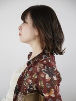 クラン 六甲道(Chlan)&nbsp;大人ガーリー　くびれボブ×イヤリングカラー