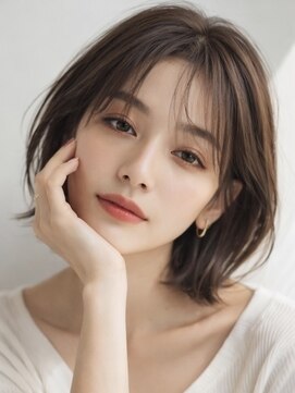 ムーン 仙台一番町店(OON) ミディアムレイヤー/くびれレイヤー/レイヤーボブ/髪質改善/仙台