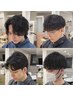 【7.8月　学生限定】メンズカット＋メンズパーマ＋眉カット　