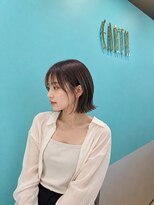 アース 熊本嘉島店(HAIR&MAKE EARTH)&nbsp;切りっぱなしボブ