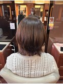 くびれシルエットの大人ウルフスタイル