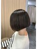 オーガニックカラー+カット +色艶持続トリートメント¥14300