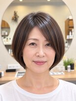 エメールヘア(aimere hair)&nbsp;40代50代 艶と丸みの大人ショートボブ
