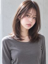 シエル 豊中岡町店(CIEL) ミディアムレイヤーレイヤーウルフ/ハッシュウルフ/小顔レイヤー