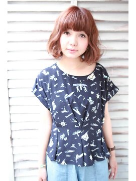 エール(a:le) 大人ナチュラルボブ ラベンダーベージュ