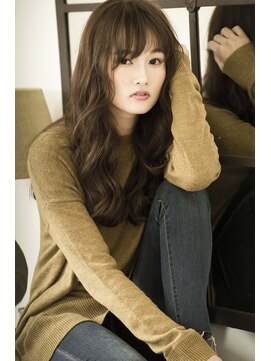 チョビー(Chobii) [chobii]990ゆるふわロング☆モテ髪パーマ☆フリンジバング栗原