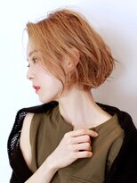 ピークアブー 原宿ハラカド(PEEK-A-BOO) 【PEEK-A-BOO】ニュアンスウェーブ×抜け感ハイライト 箱崎貴彦