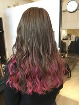 ラビス クローバー(Lovis clover)&nbsp;インナーカラー/ピンク