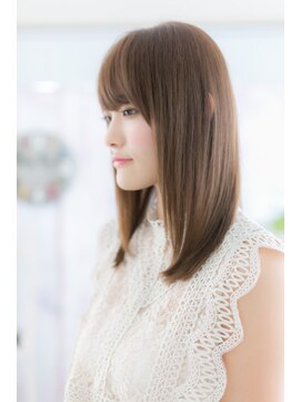 ミック ヘアアンドビューティー 大山店(miq  Hair&Beauty) 王道！サラ・しとストレートミディ